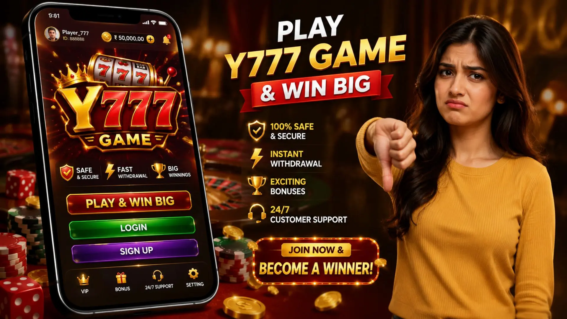 y777 game